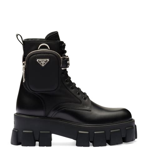 prada womens boots|prada monolith boots women's.